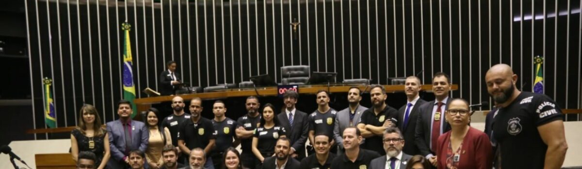 PCGO é homenageada na Câmara dos Deputados, em Brasília