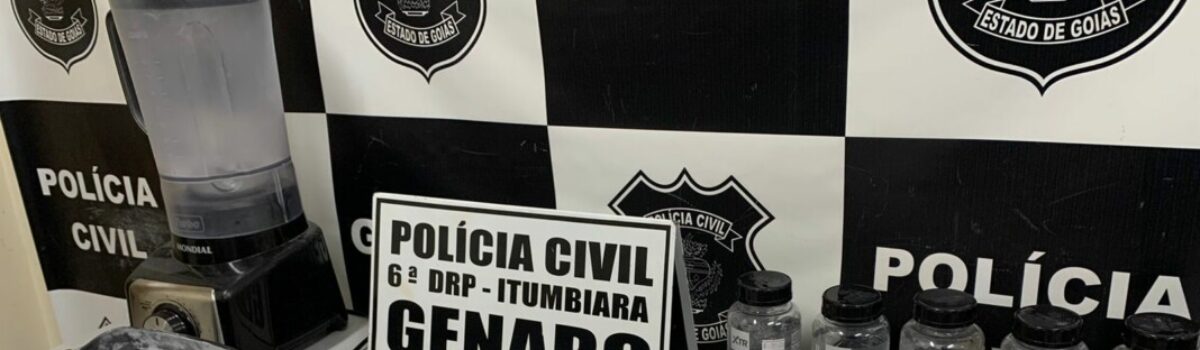 PC desarticula pequeno laboratório de drogas e prende motorista por “tráfico delivery”