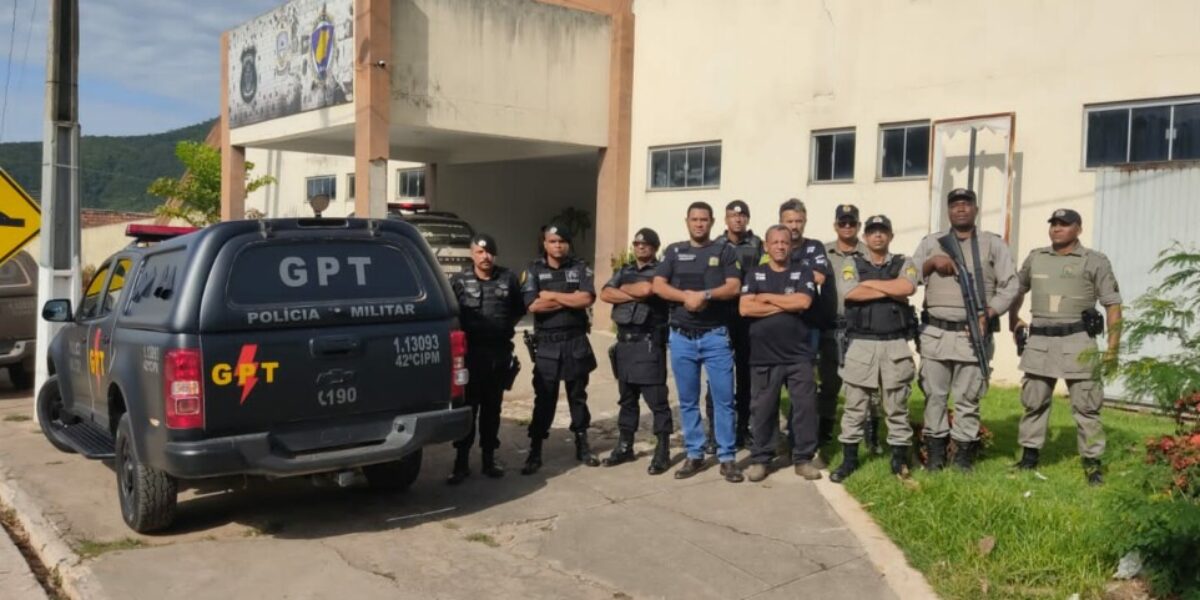Em operação, PC e PM prendem casal investigado por tráfico em Campos Belos