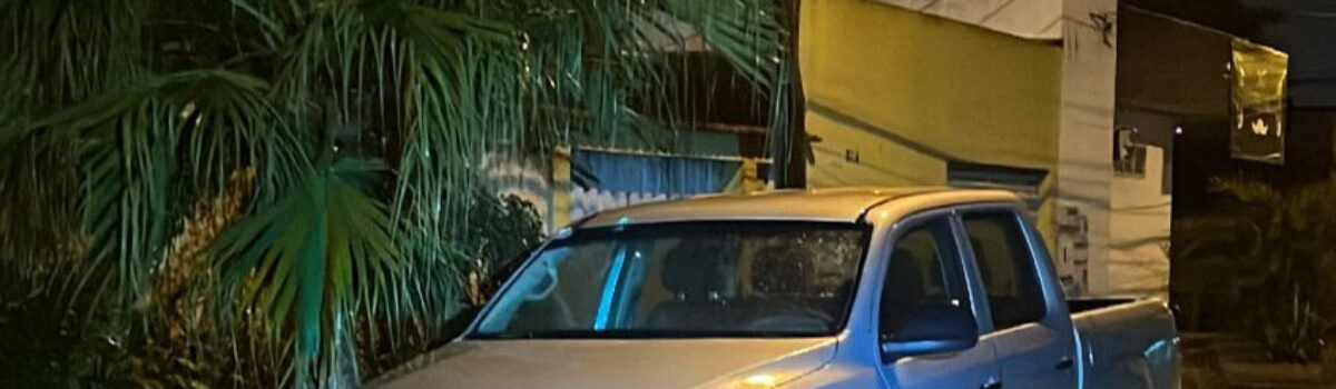 PCGO recupera caminhonete furtada de locadora de veículos no último domingo