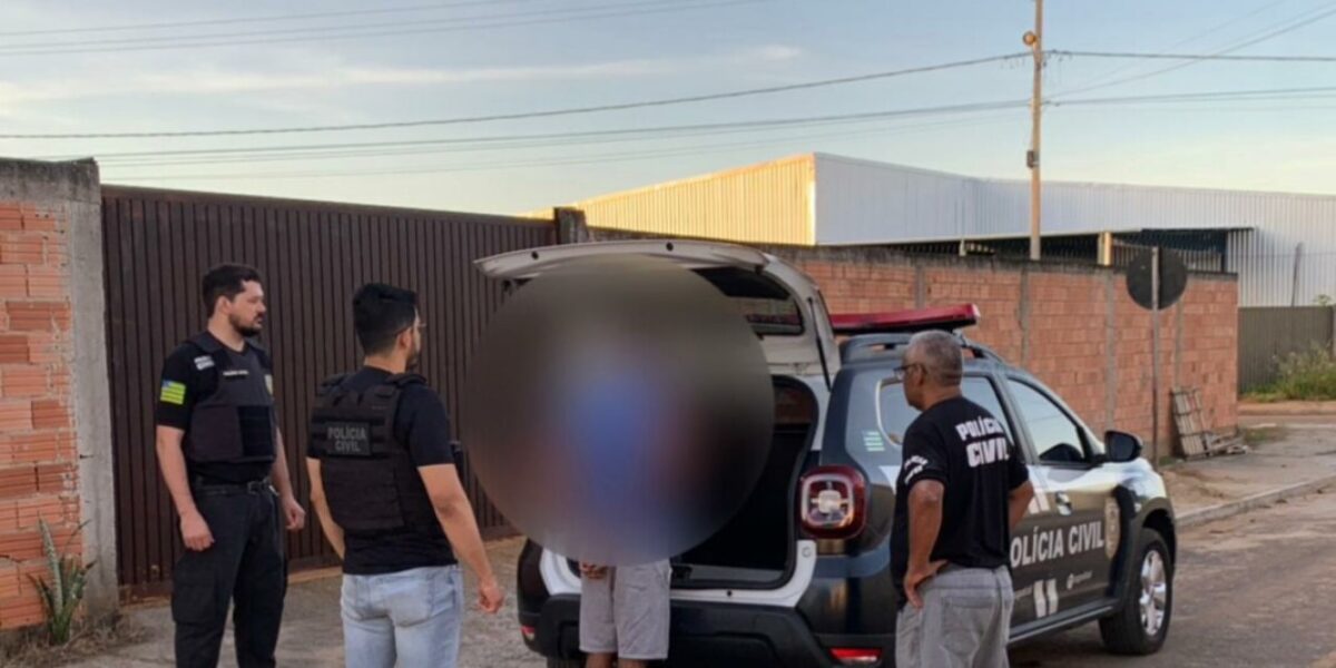 Investigado por agressão e violência psicológica contra mulher é preso em Rubiataba