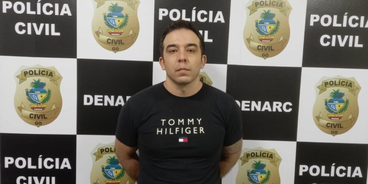 Integrante de quadrilha de tráfico de drogas é preso em Goianira