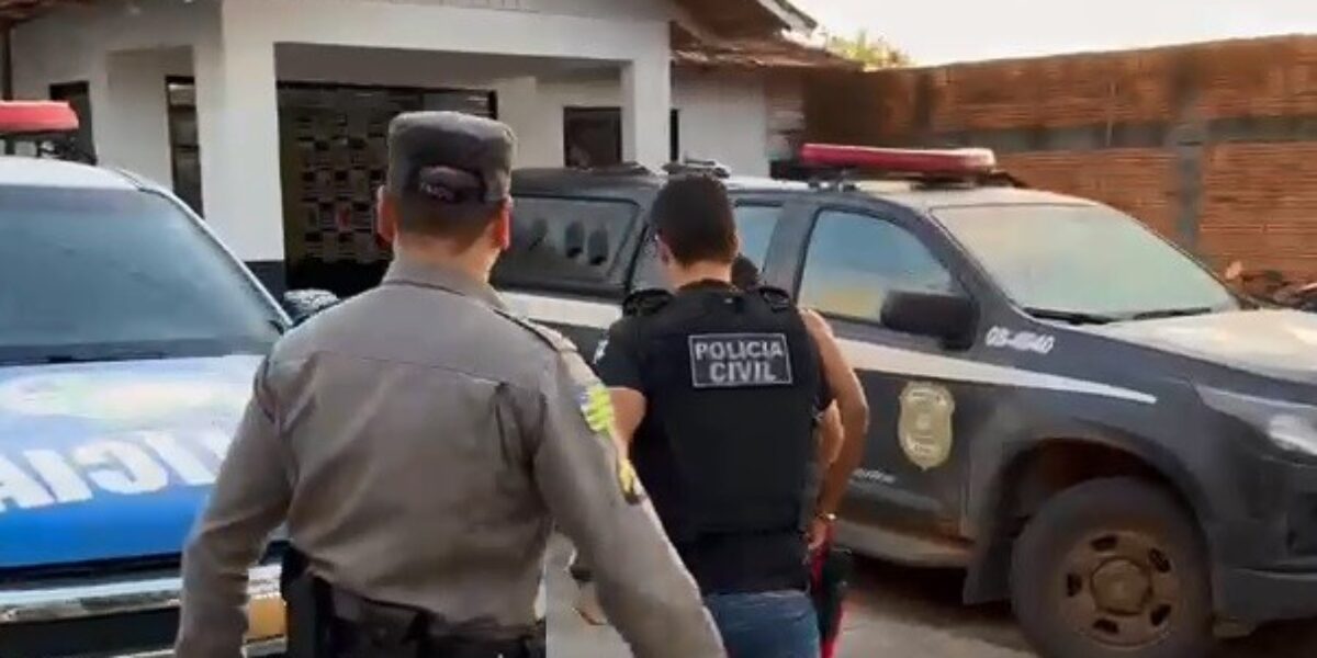 Homem é preso em Cavalcante suspeito de estuprar a própria filha