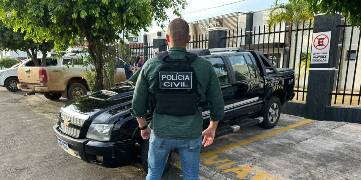 Operação em Jaraguá apura crime de estelionato praticado em Crixás