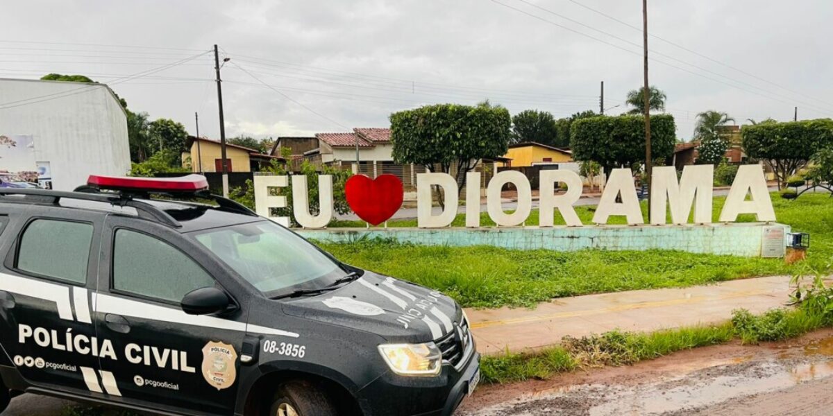 Polícia Civil faz ação em Diorama no âmbito da Operação Átria