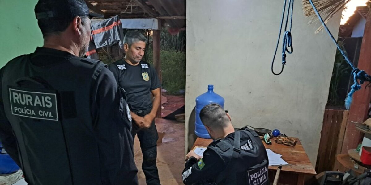 Operação em Firminópolis combate furtos de fios de pivô em propriedade rural