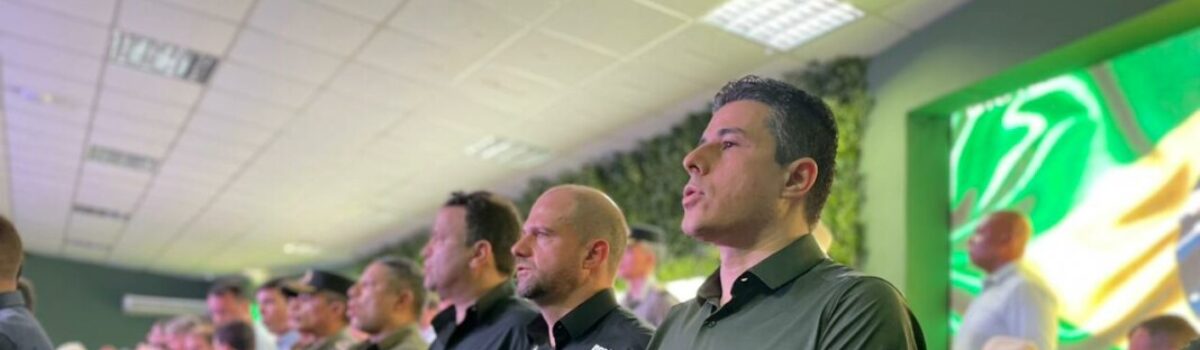 Direção da PCGO participa de abertura da 20ª Tecnoshow, em Rio Verde