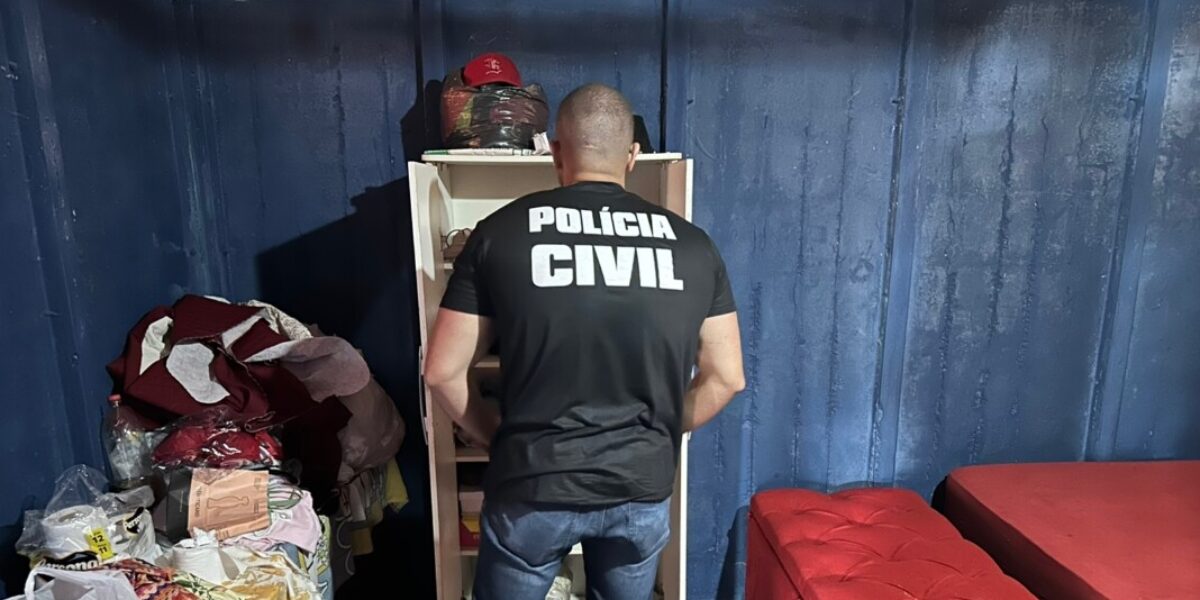 PCGO cumpre mandado de busca em casa de suspeito de violência doméstica