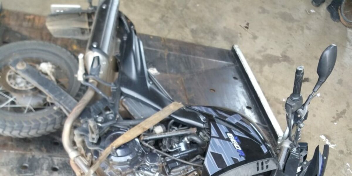 Operação apreende motos receptadas, armas e munições em Caldas Novas