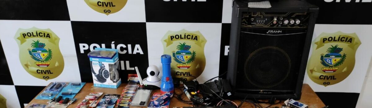 Homem é preso em flagrante após furtar celulares, eletrônicos e dinheiro em comércio de Divinópolis