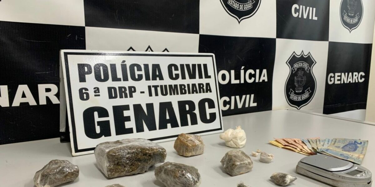 Mulher é presa por venda de drogas em ponto de Itumbiara