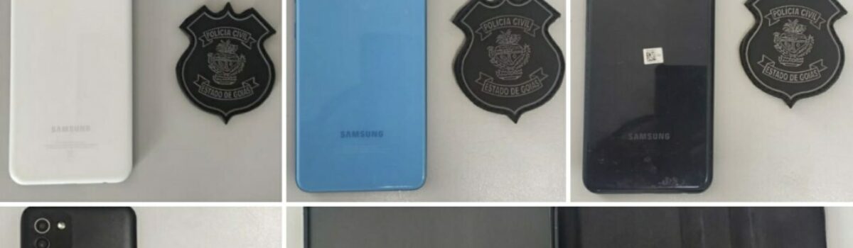Polícia Civil recupera smartphones e tablet furtados em Caldas Novas