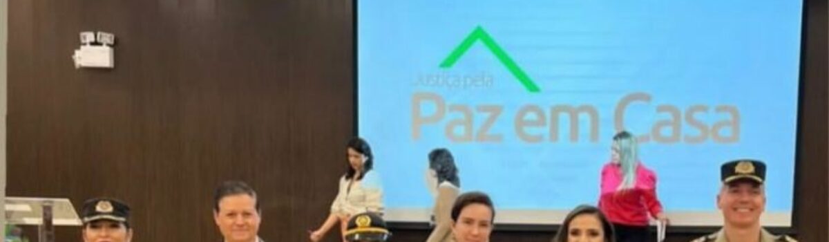 PCGO participa de evento do TJGO sobre violência doméstica e justiça pela paz em casa