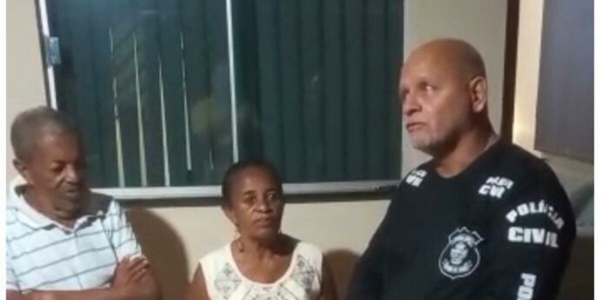 Polícia Civil localiza, em menos de 24h, idoso desaparecido de Aragoiânia