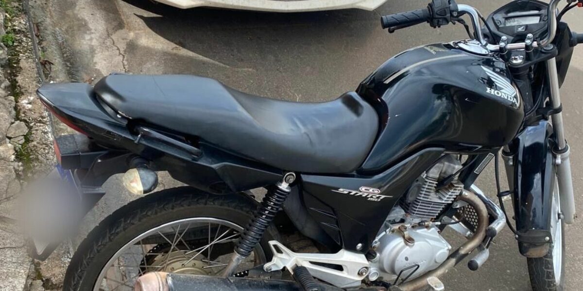 Polícia Civil prende autor de receptação de motocicleta em Mineiros; homem cumpria semiaberto