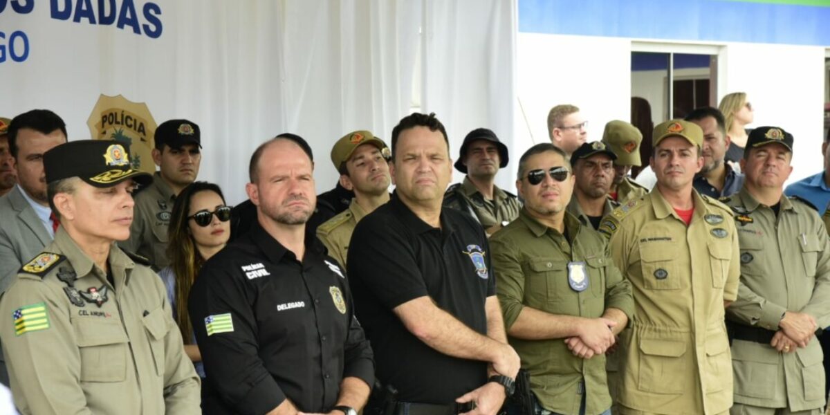 Delegado-geral participa da Operação Mãos Dadas, deflagrada pelas forças de segurança em Catalão