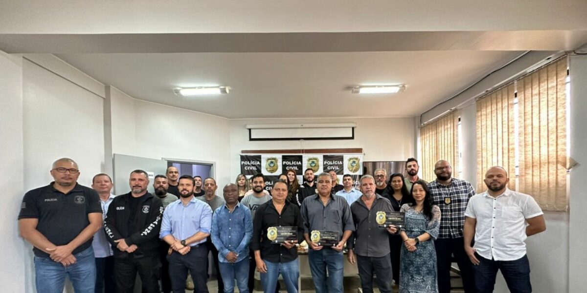 PCGO presta homenagem aos aposentados da 11ª DRP