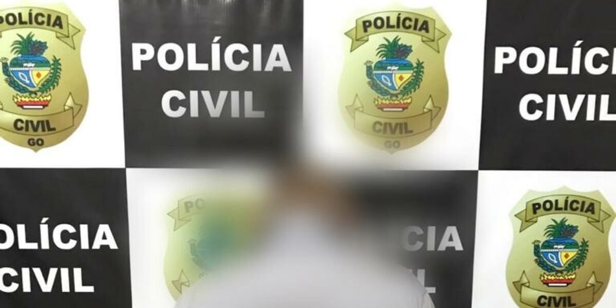 Homem é preso em Itaberaí por estupro de menor e homicídio