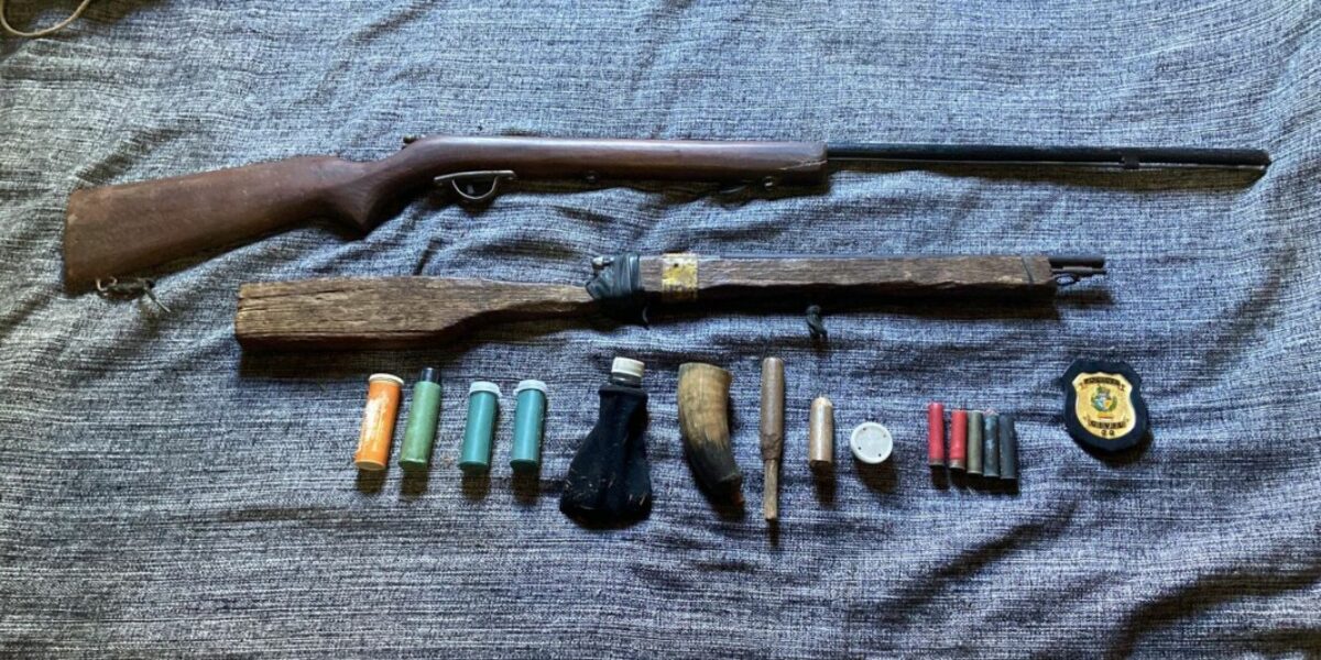 Polícia Civil prende homem que ameaça vizinhos com armas de fogo em Piracanjuba