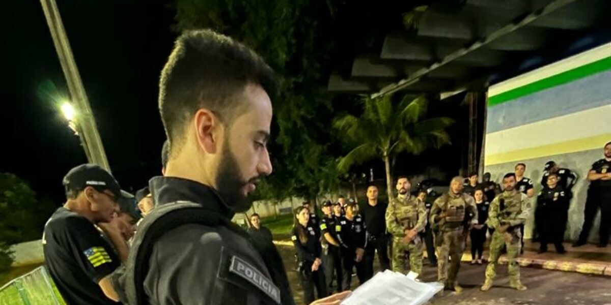 Operação Ponto Final contra rede de tráfico em Paraúna cumpre mais de 20 mandados judiciais