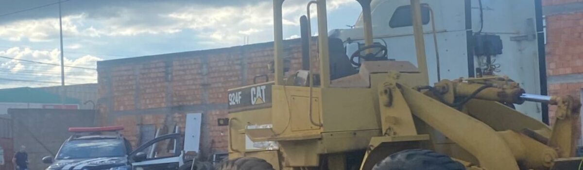 Veículos subtraídos da Prefeitura de Águas Lindas são recuperados em Santa Maria/DF