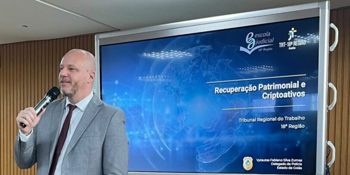 PC faz palestra sobre Recuperação Patrimonial e Criptoativos a servidores do TRT