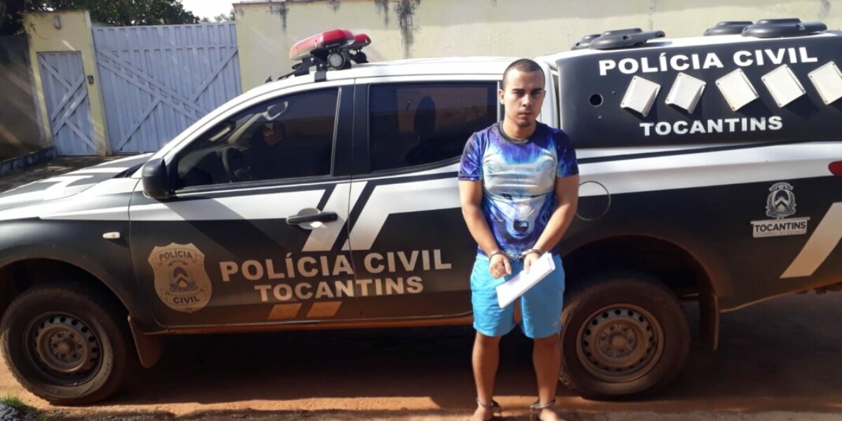 Preso em Porto Nacional (TO) terceiro envolvido de homicídio ocorrido em Goiânia