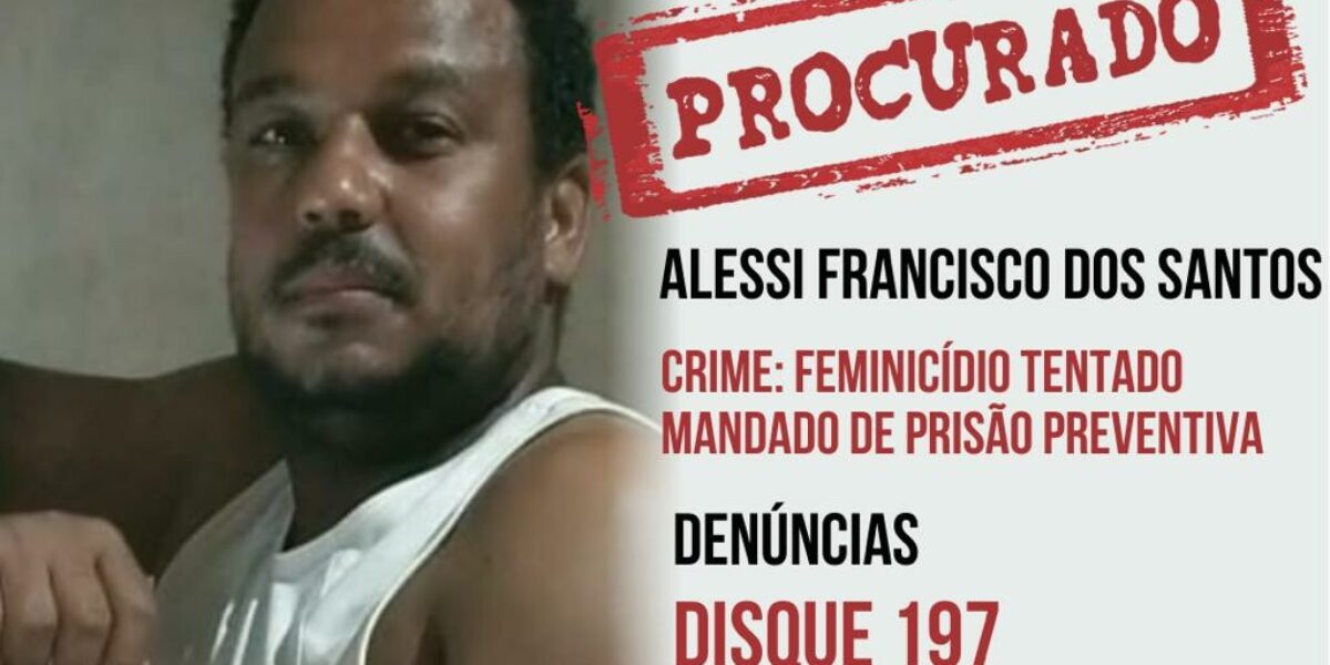 Polícia Civil procura por homem que tentou matar mulher e filhos, em Cristalina