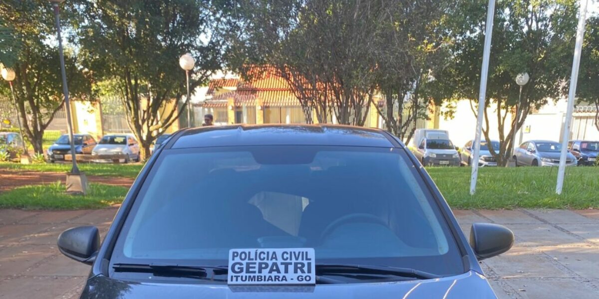 Foragido por organização criminosa é preso em Itumbiara e veículo é recuperado