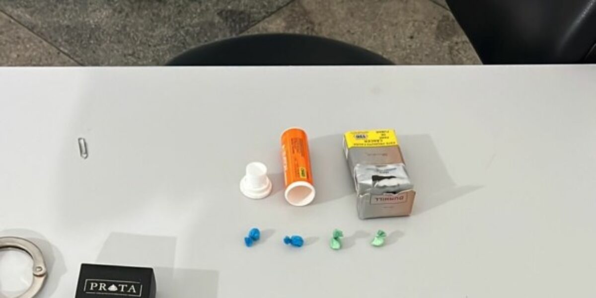 Operação prende indivíduo por tráfico de drogas, em Padre Bernardo