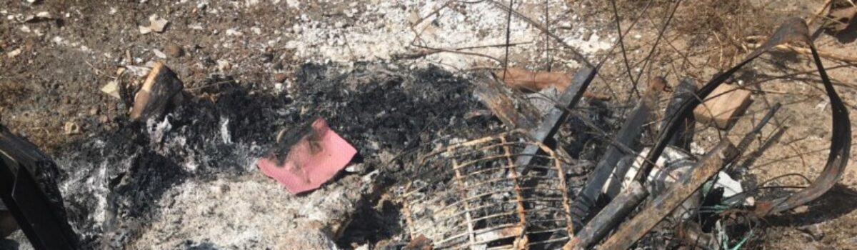 PC prende agressor que queimou máquina de costura e roupas de ex-companheira