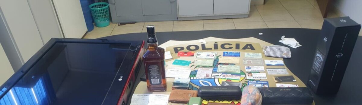 Preso em Jataí autor de furto a residência de idosos