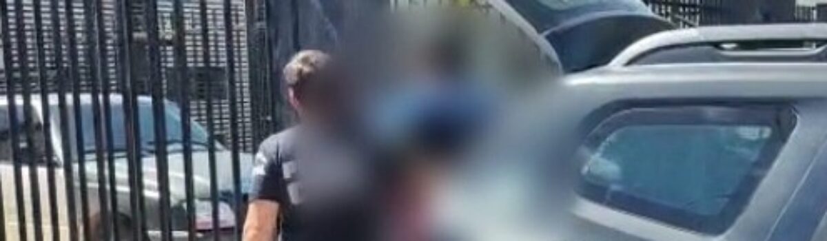 Homem é preso em Jaraguá por ameaçar e injuriar ex-amante