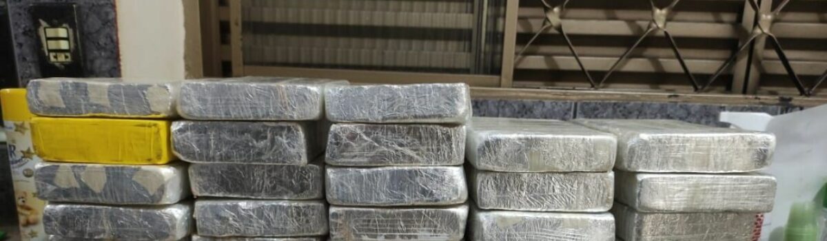 Motorista de ônibus é preso em Firminópolis por transportar droga de valor milionário