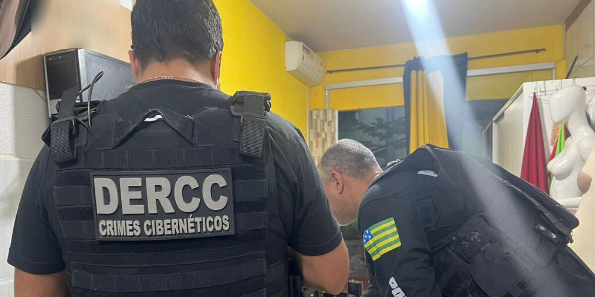 PCGO prende homem em flagrante por armazenar material de exploração sexual envolvendo crianças e adolescentes