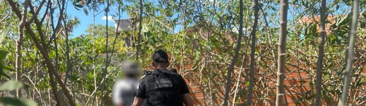 Tio é preso em Doverlândia por estuprar sobrinha de apenas 6 anos de idade