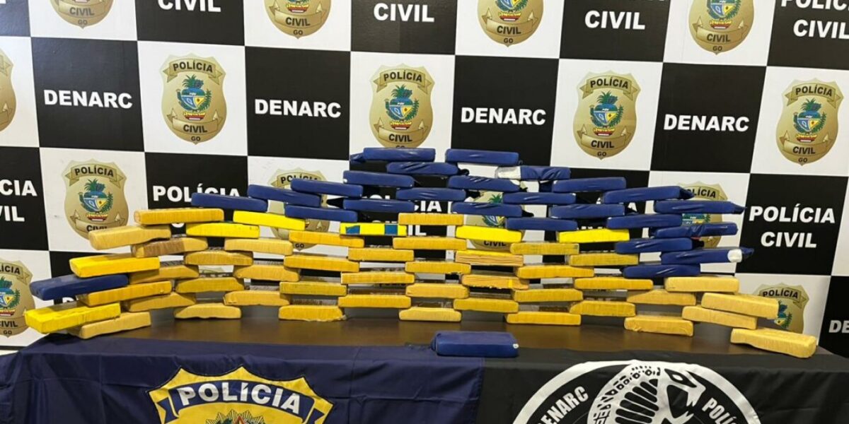 Operação conjunta entre PCGO e PRF prende traficantes e apreende cocaína avaliada em mais de R$ 10 milhões