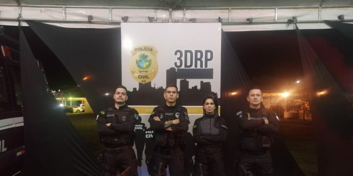 Delegacia Móvel faz atendimento na Expoana, em Anápolis