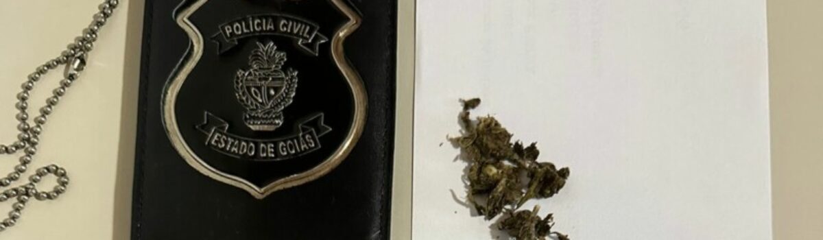 PCGO prende em flagrante suspeito de furtar celular de vítima em Posse