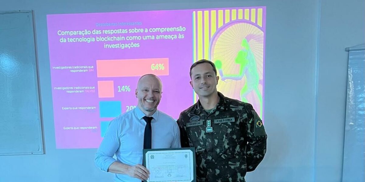 Delegado da PCGO ministra instrução na Escola Nacional de Defesa Cibernética