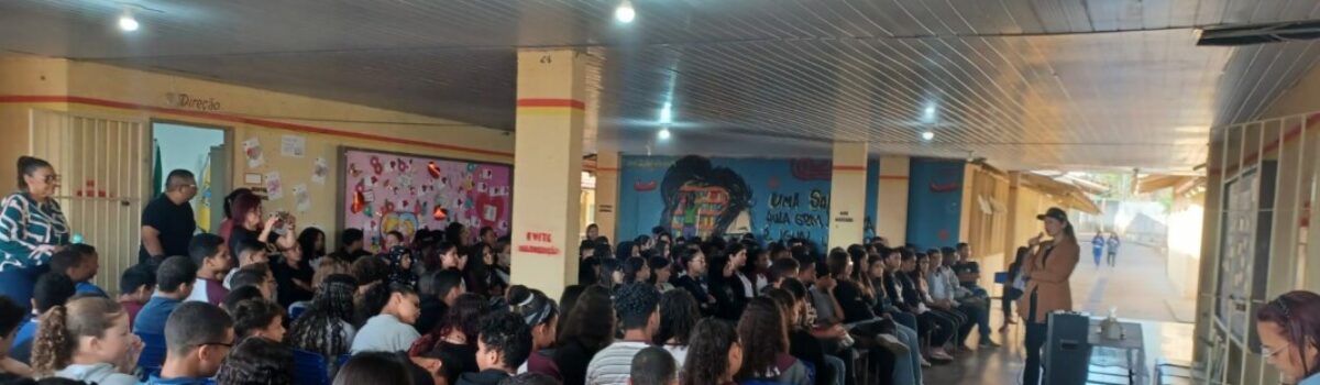 Operação Caminhos Seguros leva orientação a escolas de Aparecida de Goiânia