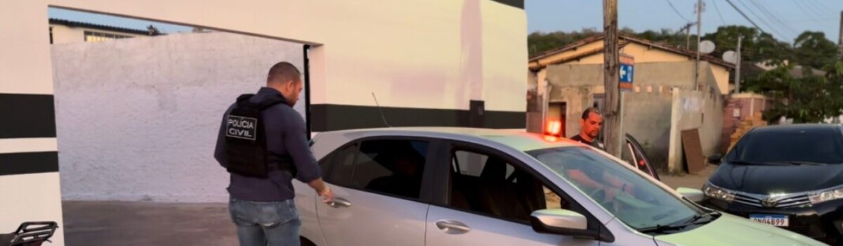 Operação Reditus prende foragido, em Crixás, condenado por tráfico e outros crimes