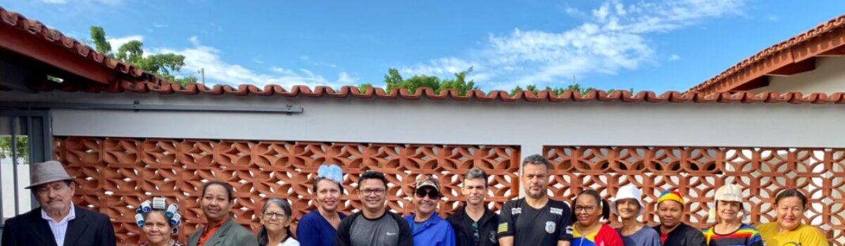 Policiais civis encenam peça de teatro em Jaupaci na Operação Caminhos Seguros