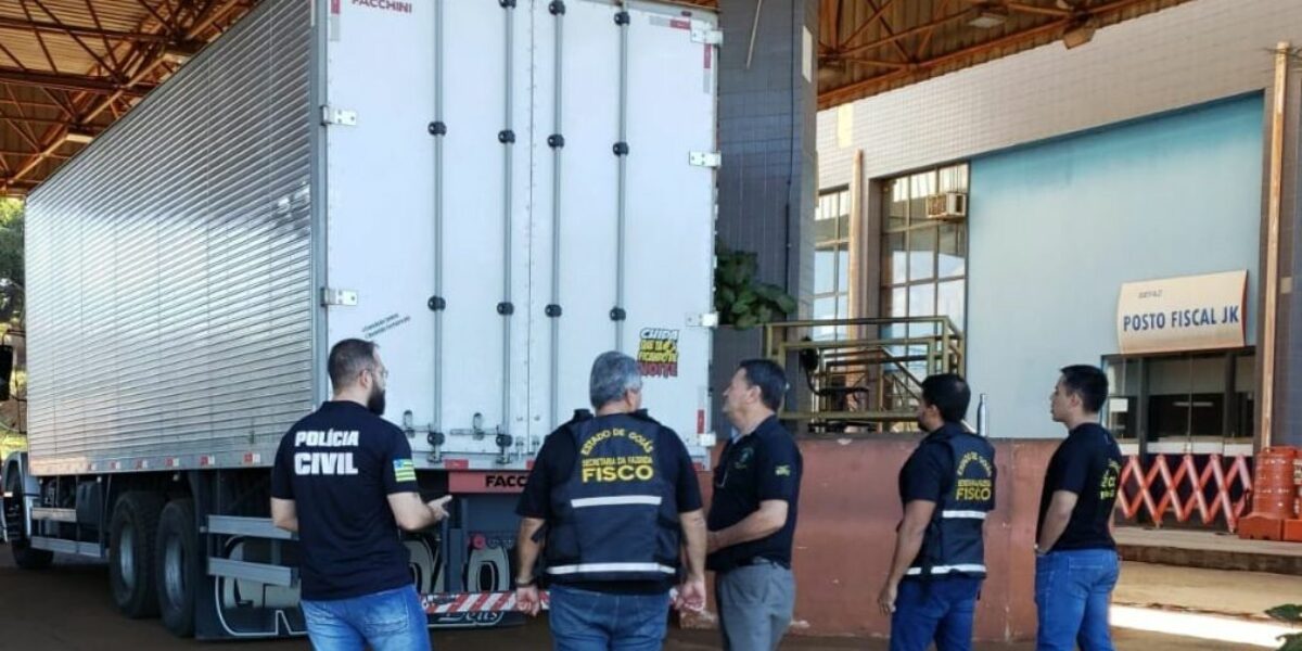 Polícia Civil identifica origem de carga de amendoim cuja entrada em Itumbiara visava sonegar impostos