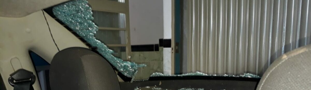 Jovem é preso em flagrante por danificar veículo de idoso, em Guapó, e ameaçá-lo