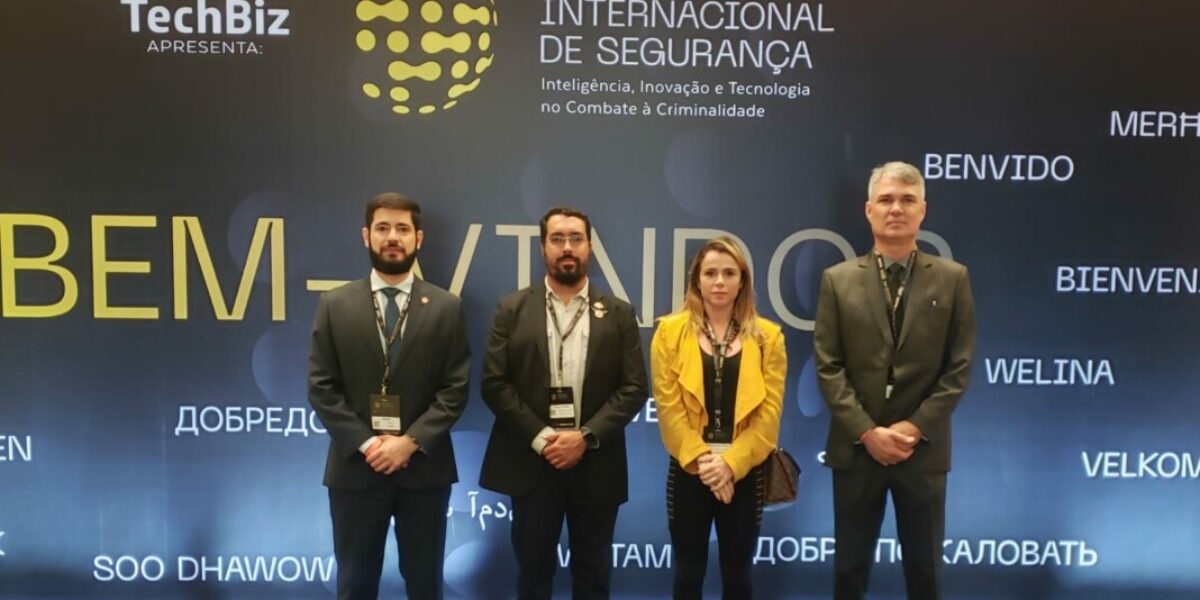 Policiais civis de Goiás participam de simpósio nacional sobre inteligência e tecnologia contra a criminalidade