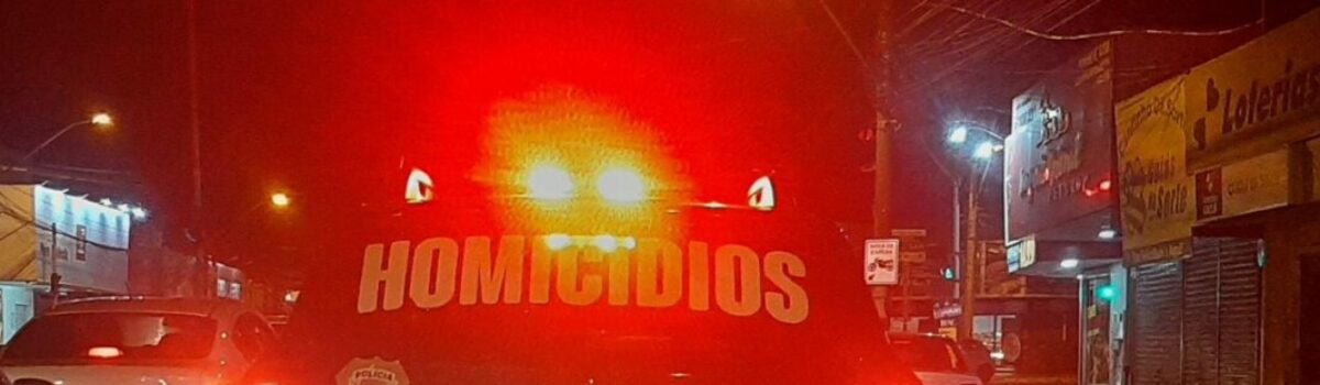 PC prende em Aparecida acusado de esfaquear vítima pelas costas após ser abordado na rua enquanto brigava com sua companheira