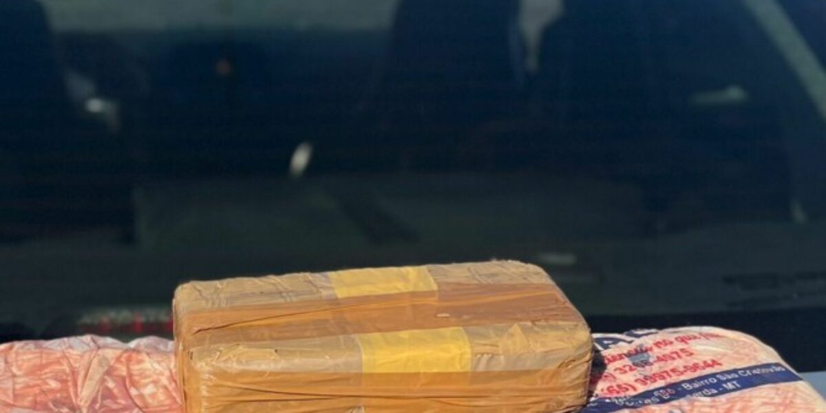 PCGO prende dois investigados que transportavam drogas, no estofado do carro, de Mato Grosso para Goiás 