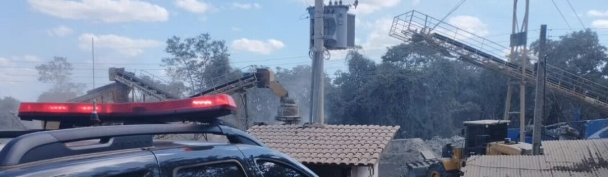 Operação Cattus prende encarregado de pedreira de Uruaçu por furto de energia elétrica