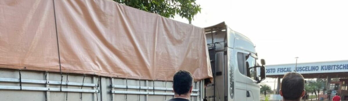 Polícia Civil identifica origem de carga e combate sonegação fiscal, em Itumbiara